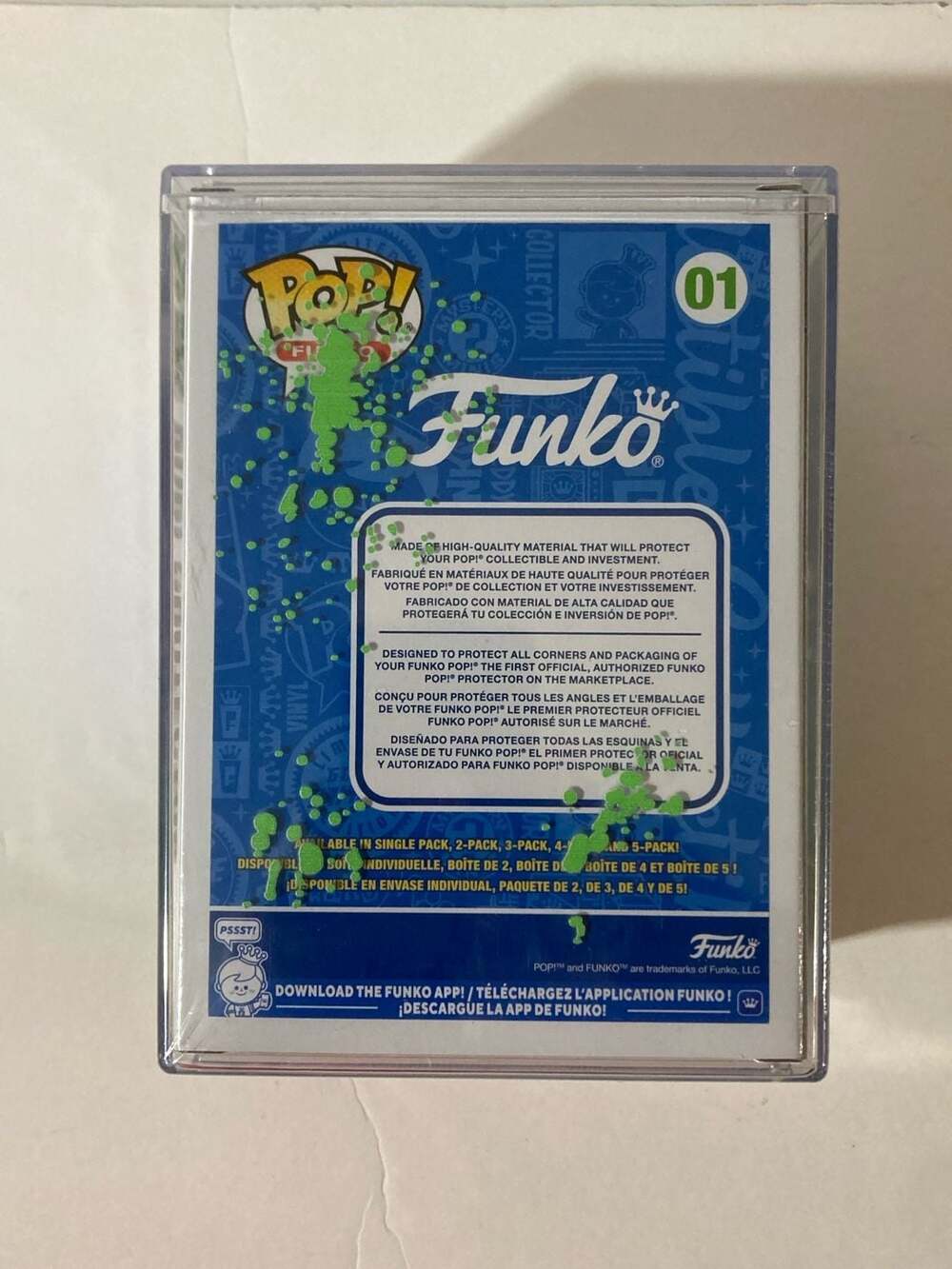 Funko Slime Pop! Protector Splatter Hard Stack Box Case - Picture 5 of 12
